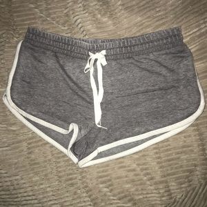Gray Pajama Shorts (Target)